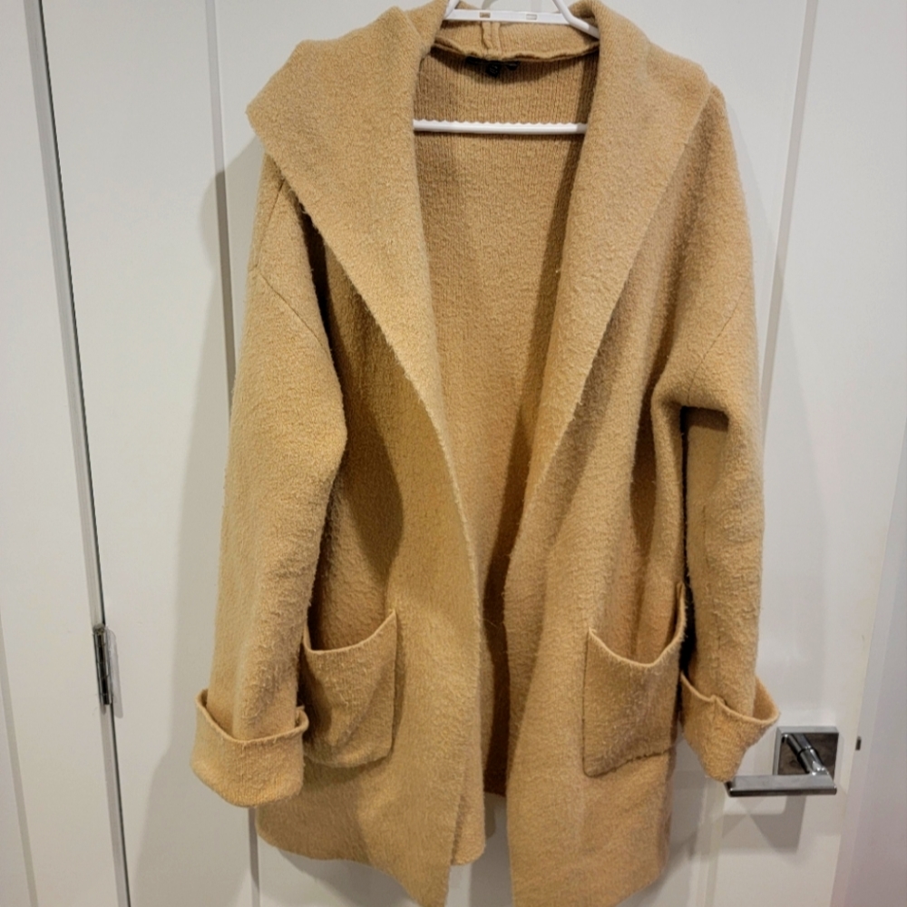Becool Yellow Cardigan- Size USA Medium